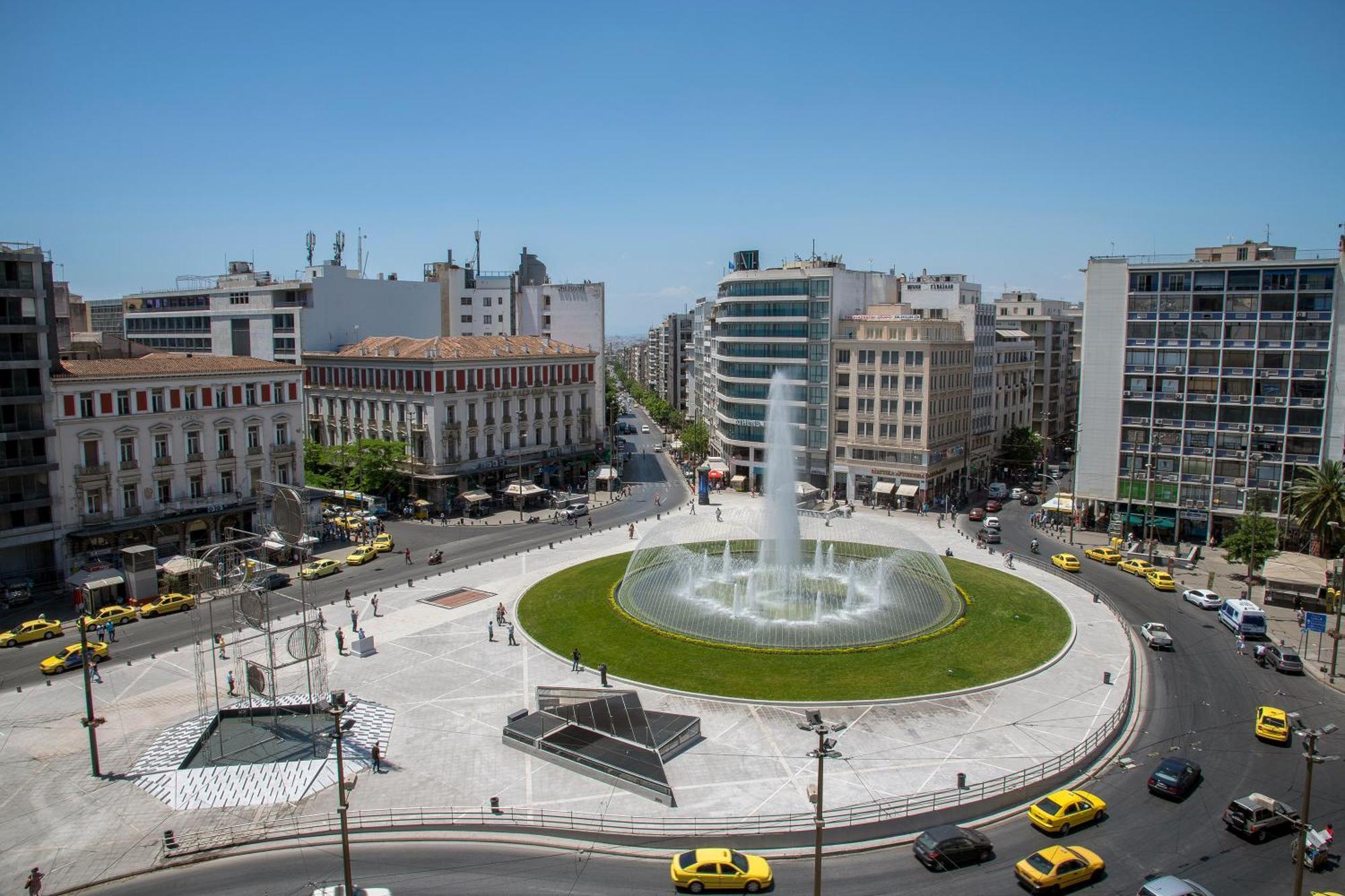 The Omonoia Modern, 3Bd Apartment Athen Exterior foto